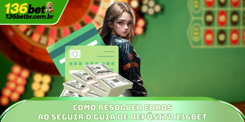 Como resolver erros ao seguir o guia de depósito 136BET