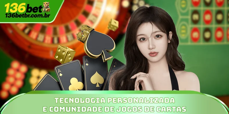 Tecnologia personalizada e comunidade de jogos de cartas