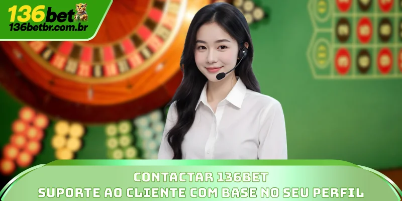 Contactar 136BET - Suporte Ao Cliente Com Base No Seu Perfil